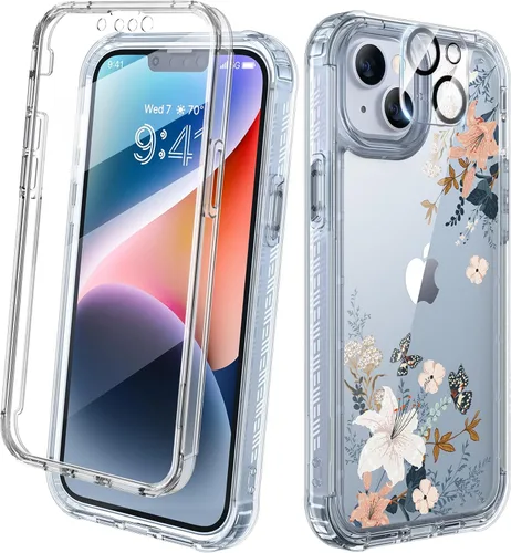 Vista 92 de Diaclara Funda magnética diseñada para iPhone Air, protector de pantalla de cuerpo completo, compatible con MagSafe, funda militar a prueba