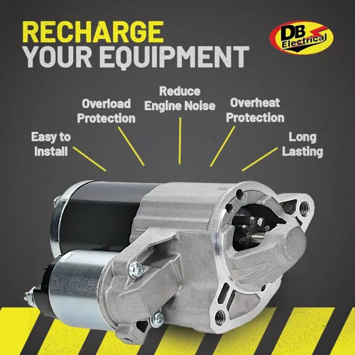 Vista 4 de DB Electrical 410-48264 Arrancador para Dodge Durango 2011-2015 5.7L/Jeep Commander 2006-2010 5.7, Grand Cherokee 2005-2015 5.7L/Ram 1500 2500 3500
