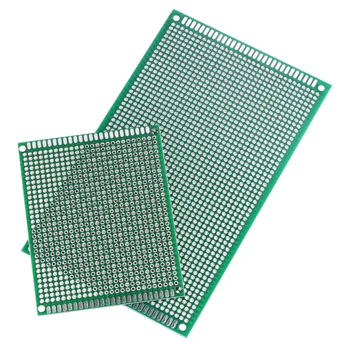 Vista 3 de uxcell Kit de placas de circuito impreso de placa PCB de doble cara (2 tamaños - 7 x 9 x 15) placa de prototipos para soldadura de bricolaje