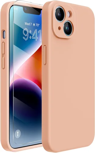Vista 175 de Miracase Funda compatible con iPhone 12 y iPhone 12 Pro, goma de gel de silicona líquida, protección de cuerpo completo a prueba de golpes