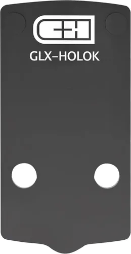 C+H Placa de montaje Red Dot para Glock 43X/48 MOS y Holosun 407K/507K | Fabricado en los Estados Unidos