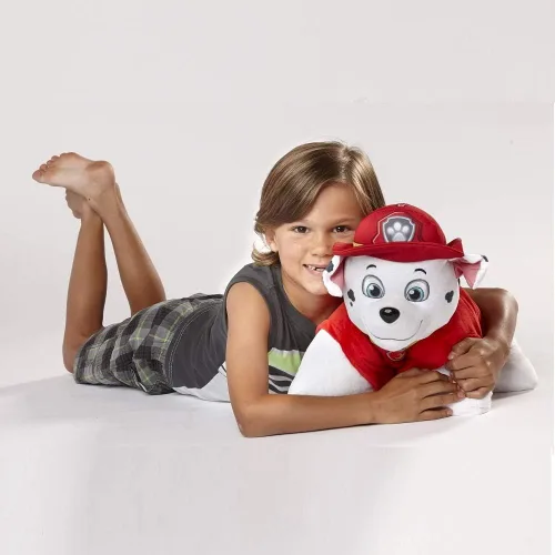 Vista 3 de Pillow Pets Nickelodeon Paw Patrol, Marshall Dálmata, Animal de Peluche Relleno de 16 Pulgadas