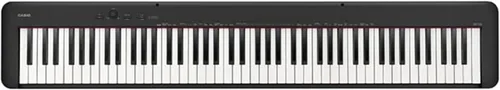 Casio CDP-S160 – Piano Digital con 88 Teclas Ponderadas con Teclado de Acción de Martillo Escalada | Modo Dueto para Estudiantes | Sensación