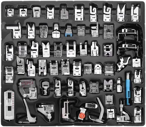 ckpsms Brand -#KP-19020 62PCS Domestic Sewing Machine Presser Feet Set Compatible with/Replacement for Brother Brand Babylock Brand Singer Brand