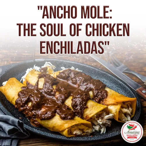 Vista 8 de Polvo de Chile Ancho Molido 1 LB (16oz) – Completamente Natural - Usar Para Recetas Como Mole Mexicano, Salsas, Guisos, Salsa, Carnes, Enchiladas.