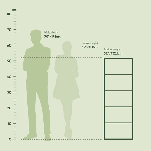Vista 116 de Furinno - Estantería de cubos de 5 niveles serie Luder para libros y almacenamiento, color negro