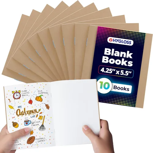 Vista 9 de Hygloss Products Inc., HYG77640. Mini libros luminosos, paquete de 10 unidades de colores varios