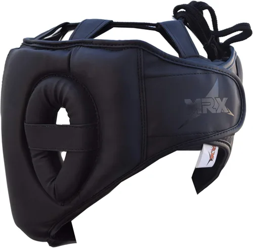 Vista 7 de Casco de boxeo MMA Muay Thai, equipo de cabeza para kickboxing sparring Grappling artes marciales entrenamiento de taekwondo