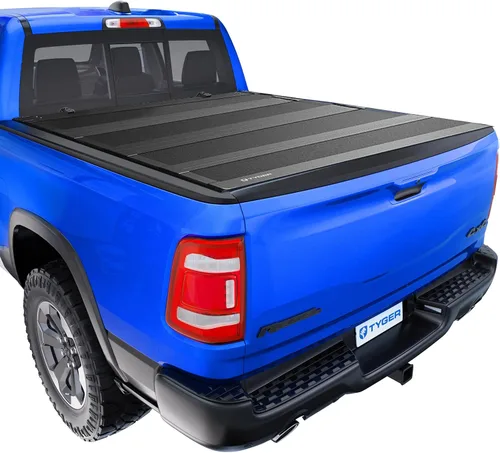 Vista 23 de Tyger Auto T1 Cubierta suave enrollable para caja de camioneta compatible con Dodge Ram 1500 2009-2018 y Classic 2019-2025, caja de 5 pies 7