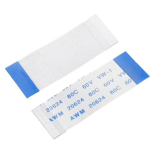 Vista 109 de uxcell Cable plano flexible FFC, 5 clavijas de 0.020 in de paso de 1.181 in, FPC FFC, cable de cinta flexible para TV LCD, audio de coche