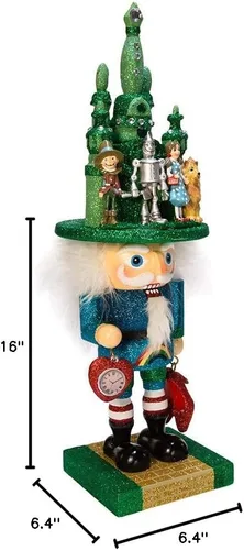 Vista 5 de El mago de Oz Kurt Adler Hollywood Cascanueces de 16 pulgadas