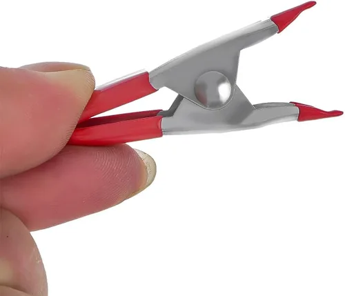 Vista 3 de 100 abrazaderas de metal con resorte de 2 pulgadas, venta al por mayor