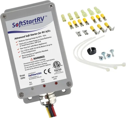 SoftStartRV arranque suave para aire acondicionado de RV, kit de arranque suave de CA para aire acondicionado, fácil arranque incluso con un