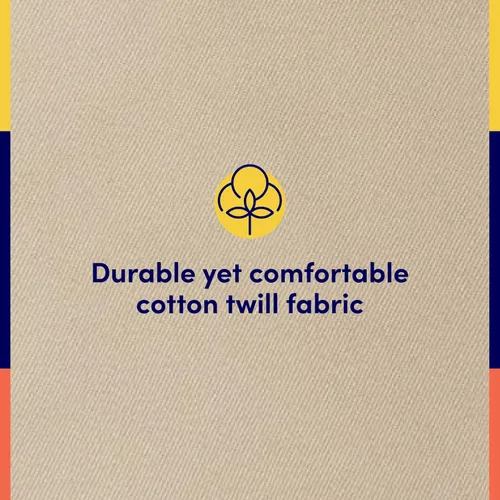 Vista 7 de French Toast Jersey con dobladillo plisado para niña con cinta, 60 % algodón, 40 % poliéster