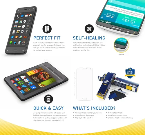 Vista 2 de ArmorSuit MilitaryShield - Protector de pantalla para teclado Yaxa Kindle 3G, cobertura máxima, película transparente HD antiburbujas