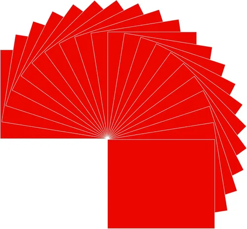 Vista 20 de HTVRONT Vinilo de transferencia de calor, 18 paquetes de vinilo para planchar para camisetas, 12 x 10 pulgadas, vinilo HTV fácil de cortar