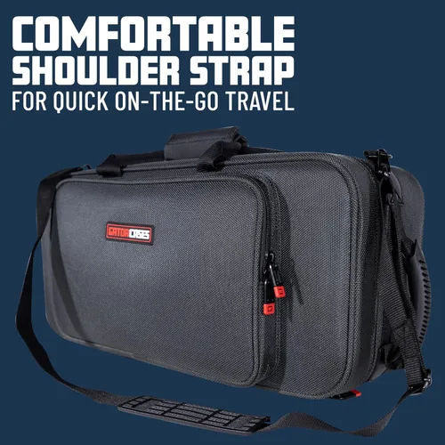 Vista 4 de Gator Cases Serie Adagio Funda ligera de poliespuma EPS para violín de 1/2 tamaño; (GL-VIOLIN12-23)