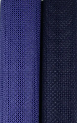 Vista 124 de KCS 2 piezas de tela de costura de algodón Aida de punto de cruz de 15 x 18 pulgadas (blanco antiguo, 14 unidades)