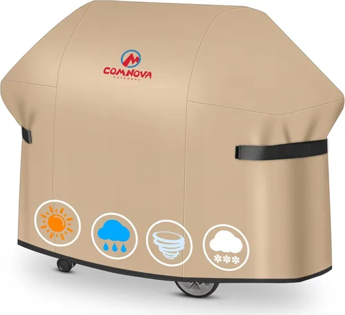 Vista 7 de Comnova Cubierta para Parrilla de 30 Pulgadas - 7105 Cubiertas de BBQ para Parrilla de Gas Weber Spirit 210 Resistente e Impermeable, Cubierta