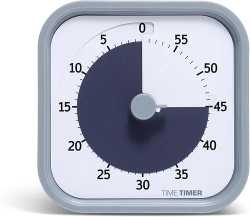 Vista 10 de TIME TIMER Home MOD - Estuches neutros para aprendizaje en el aula, herramienta de estudio de escuela en casa, reloj de escritorio para estudiantes