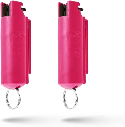 Vista 18 de Guard Dog Security Llavero de defensa personal en aerosol de pimienta de acción rápida, máxima potencia de 1.44 MC, espray OC, rango de 16 pies