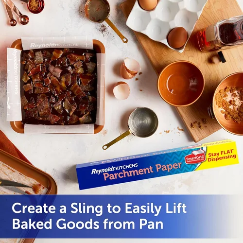 Vista 8 de Reynolds Kitchens - Rollo de papel encerado con SmartGrid, 45 pies cuadrados