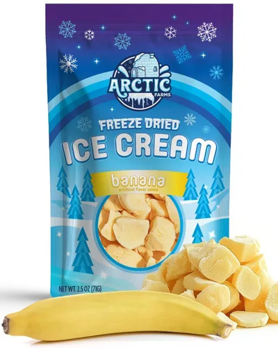 Vista 52 de Arctic Farms Trozos de Helado Liofilizado Empaquetados y en Caja - No se Derrite (1 libra, S'mores)