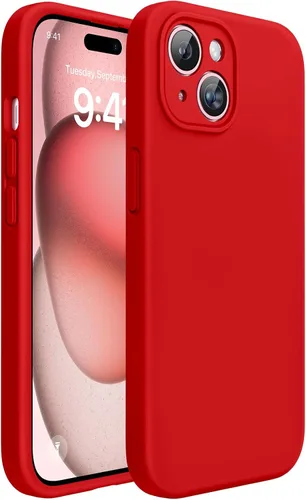 Vista 28 de Miracase Funda compatible con iPhone 12 y iPhone 12 Pro, goma de gel de silicona líquida, protección de cuerpo completo a prueba de golpes