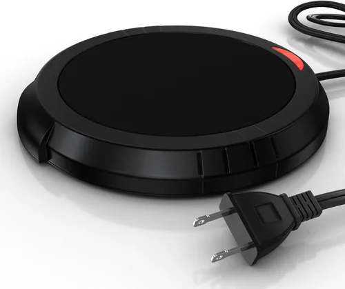 El plato calentador de velas libera de forma segura los aromas sin llama, se utiliza como calentador de tarros, derretidor de velas, calentador de