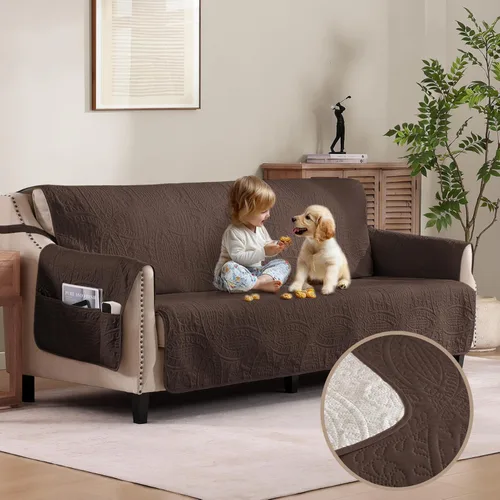 Vista 35 de Fundas acolchadas para silla reclinable, fundas reclinables repelentes al agua, funda reclinable Lazy Boy de ajuste cómodo, funda reclinable apta