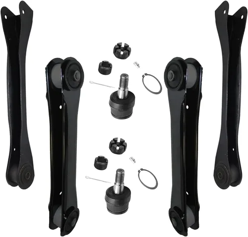 Vista 494 de Detroit Axle - Kit de extremo delantero para Ford 2009-2014 F-150 2007-2017 Expedition Lincoln Navigator, 2 brazos de control superiores