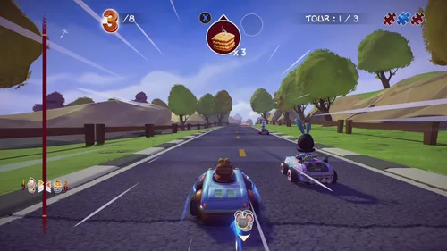 Vista 2 de Garfield Kart Furious Racing (NSW) - Nintendo Switch