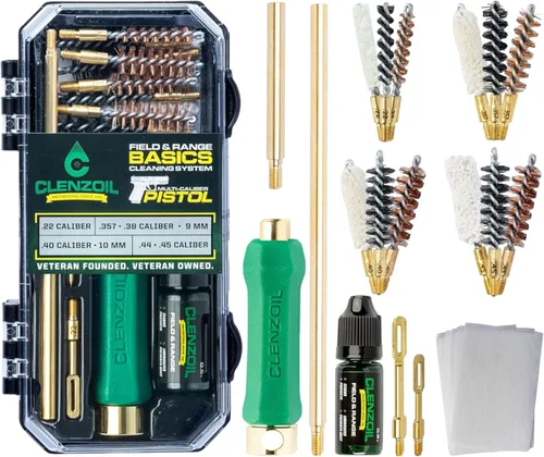 Vista 12 de CLENZOIL Field & Range Pistol Basics Cleaning Kit Complete Handgun Cleaning Set