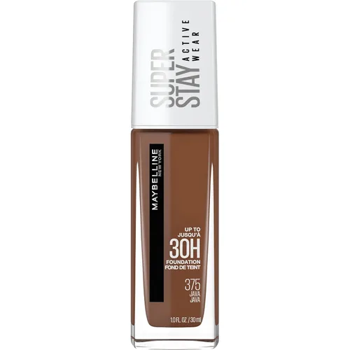 Vista 10 de Maybelline Super Stay Base Líquida de Cobertura Completa Active Wear Makeup, Hasta 30 Horas de Duración, Resistente a Transferencias, Sudor y Agua
