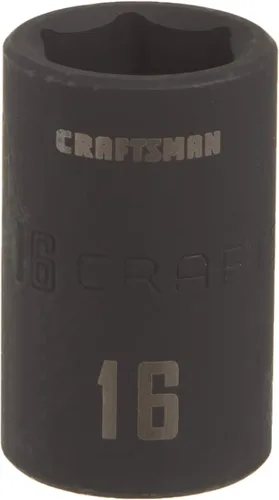 Vista 5 de CRAFTSMAN - Llave de vaso de impacto poco profundo, métrico, accionamiento de 1/2 pulgada, 12 mm (CMMT15860)