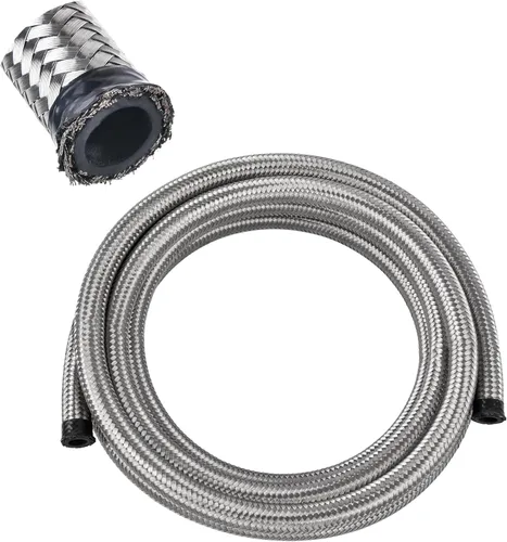 Vista 9 de EVIL ENERGY 4AN Línea de combustible, manguera trenzada de nylon CPE AN4 de 5 pies, negra