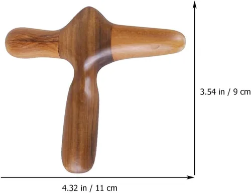 Vista 4 de Lurrose Herramientas de mano Herramientas de masaje tailandés de madera Masajeador Herramienta de punto de salud china Baoding Fitness Bolas