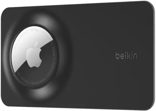 Vista 16 de Belkin Apple AirTag - Soporte seguro con mosquetón – Funda duradera resistente a los arañazos con cara abierta y bordes elevados – Llavero protector