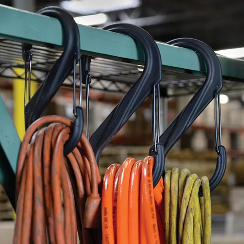 Vista 7 de Mosquetón Clip, 10-3/8 in., Plástico, Negro