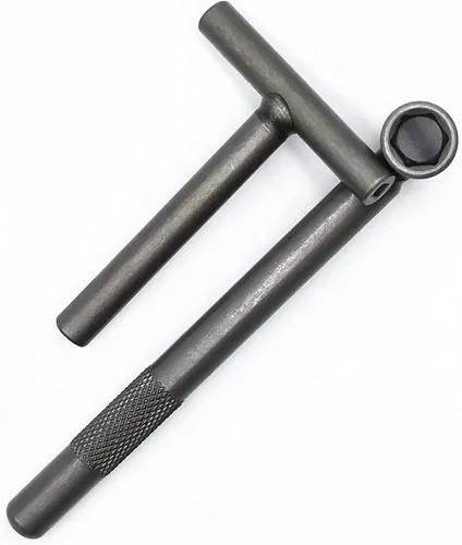 Vista 3 de Llave de reparación de tornillo de válvula de motor de válvula de scooter de motocicleta, herramienta de ajuste de agujero hexagonal cuadrado