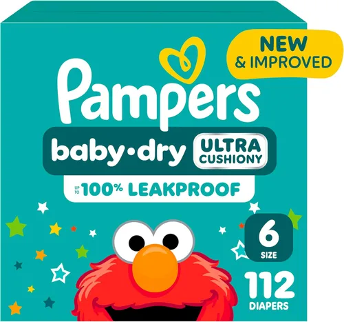 Vista 32 de Pampers Pañales - Baby Dry - Tamaño 4, 92 unidades, pañal desechable absorbente para bebés (el embalaje puede variar)