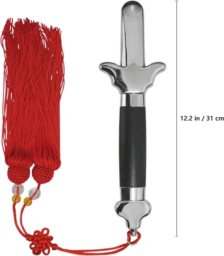 Vista 3 de Espada retráctil Tai Chi, espada mágica, espada roma, kung fu, artes marciales chinas, espada extensible, ejercicios de rendimiento